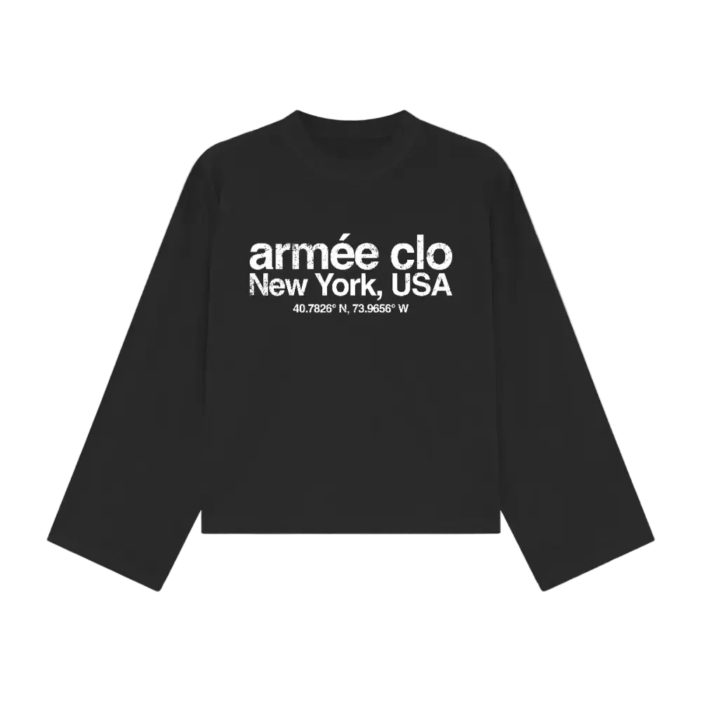 Shadow Black "Coordinate" Long Sleeve