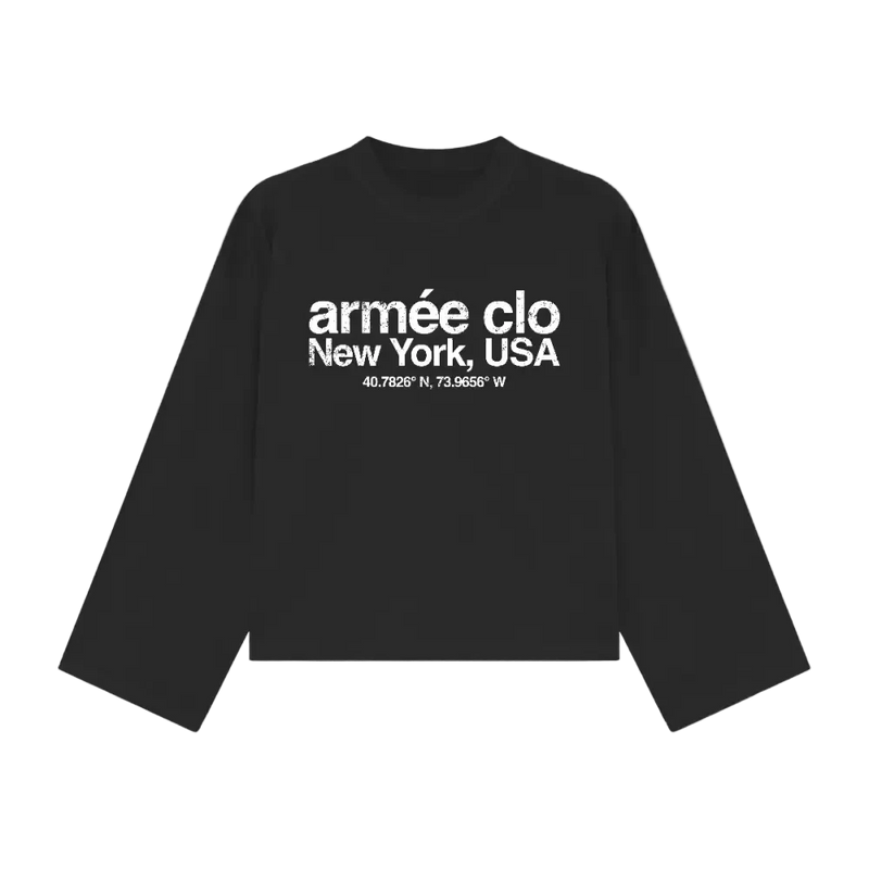 Shadow Black "Coordinate" Long Sleeve